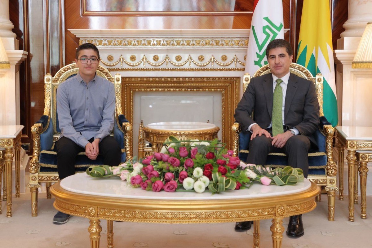 Rudaw photo from HITEX 2023 fair